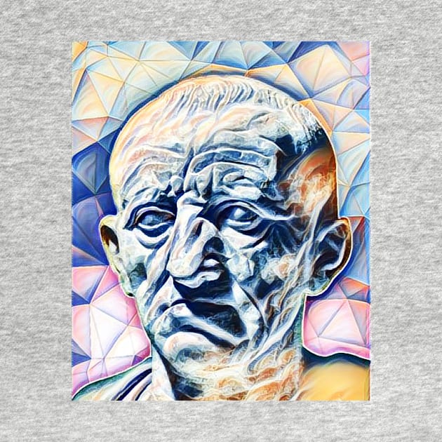 Cato the Elder Portrait | Cato the Elder Artwork 12 by JustLit